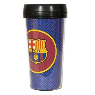 fc barcelona bullseye travel mug
